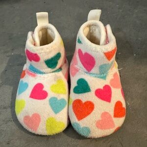 Colorful Heart Pattern Kids Shoes
